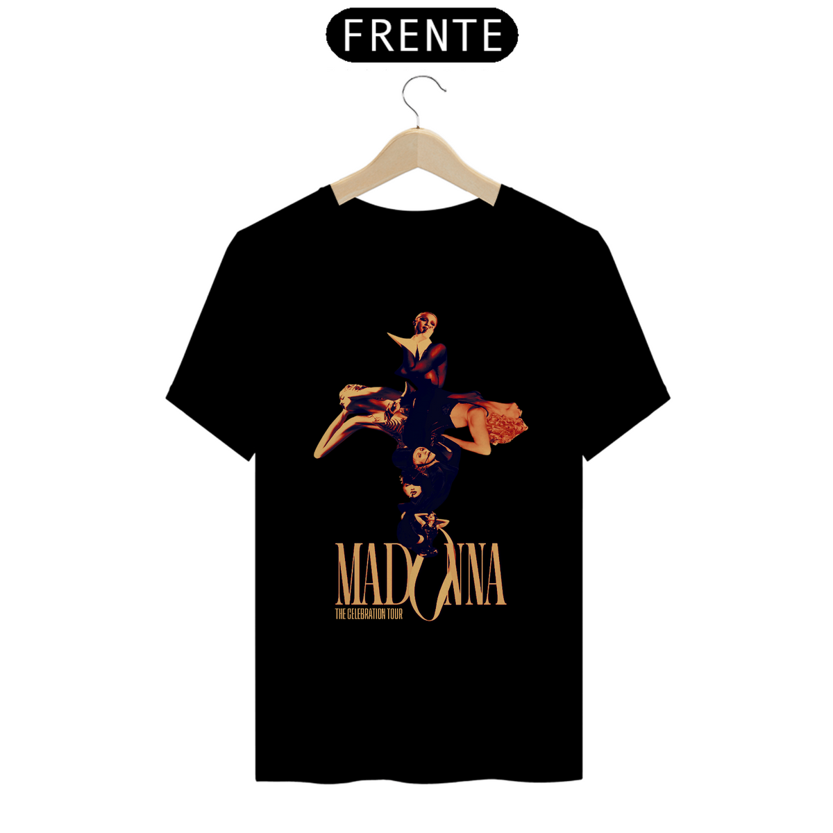 Nome do produto: Camiseta Unissex - Madonna Tour