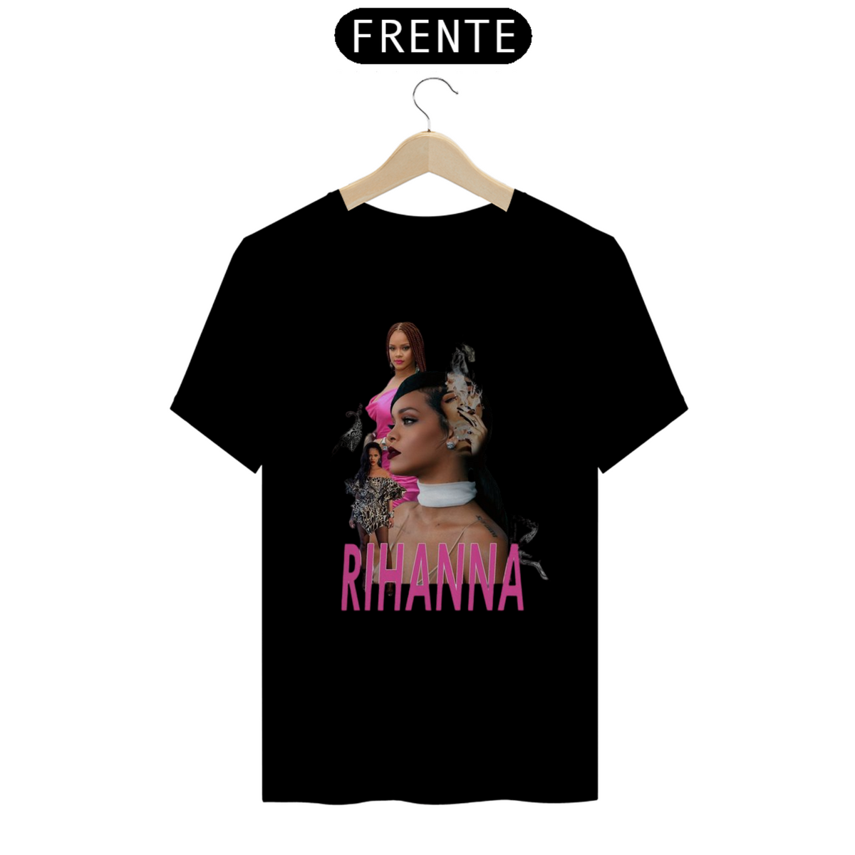 Nome do produto: Camiseta Unissex - Rihanna