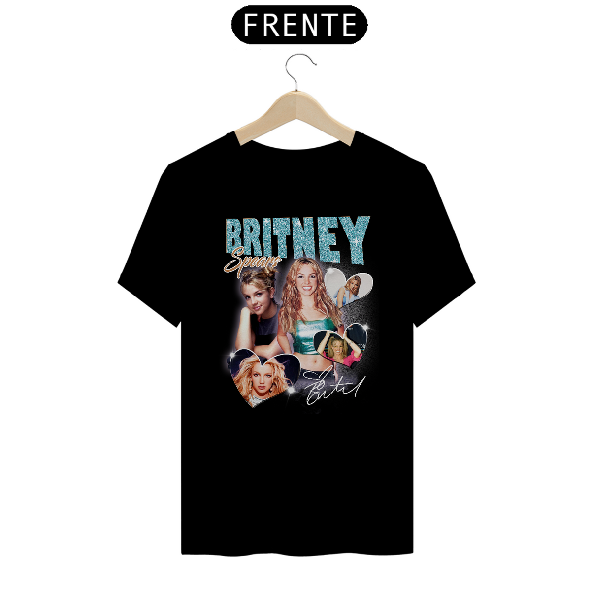 Nome do produto: Camiseta Unissex - Britney Spears