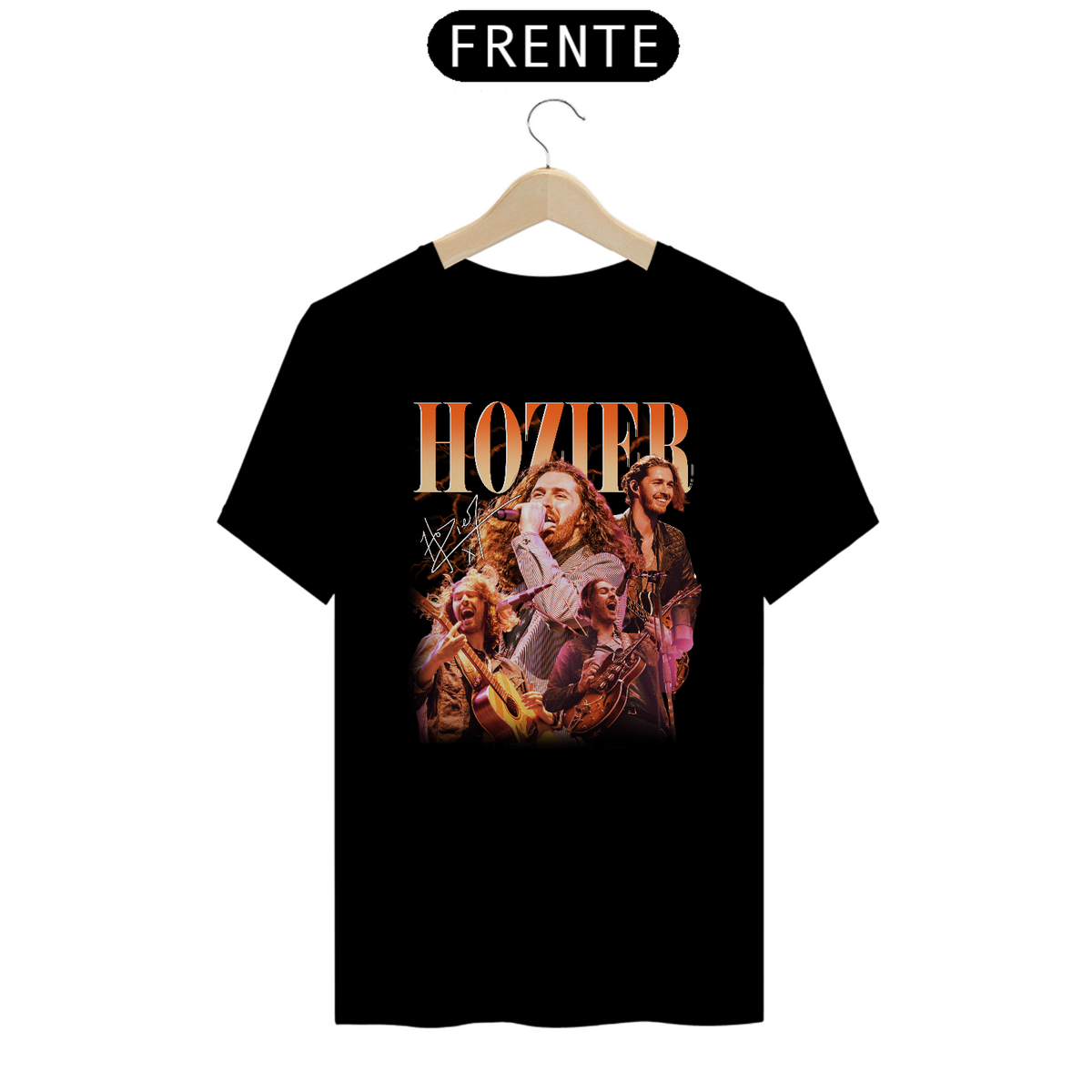 Nome do produto: Camiseta Unissex - Hozier