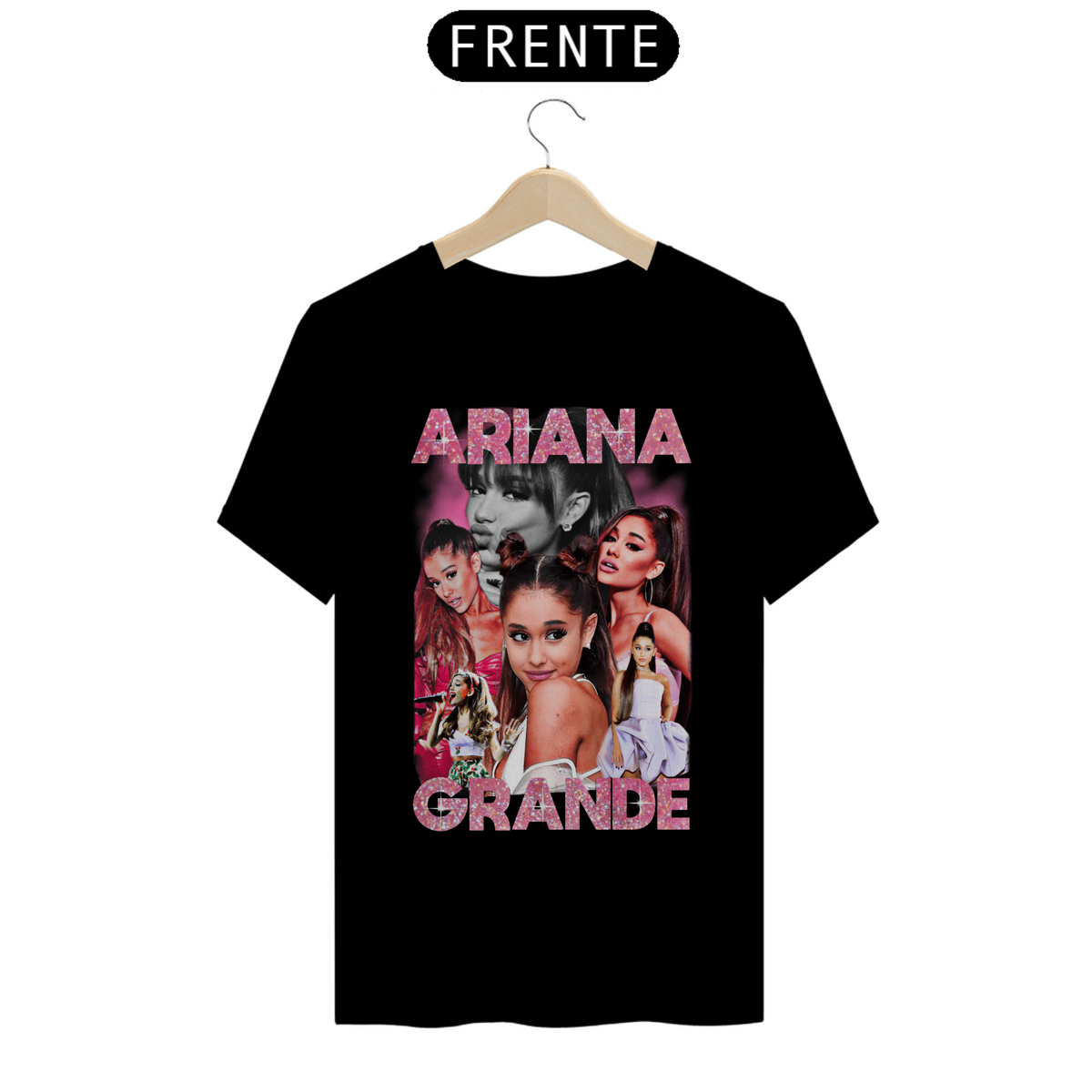 Nome do produto: Camiseta Unissex - Ariana Grande