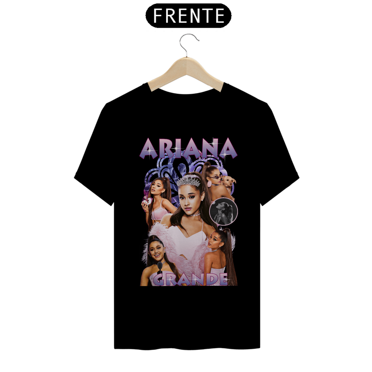 Nome do produto: Camiseta Unissex - Ariana Grande