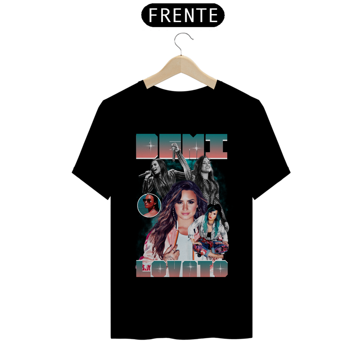 Nome do produto: Camiseta Unissex - Demi Lovato