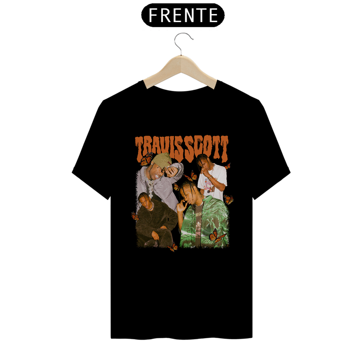 Nome do produto: Camiseta Unissex - Travis Scott