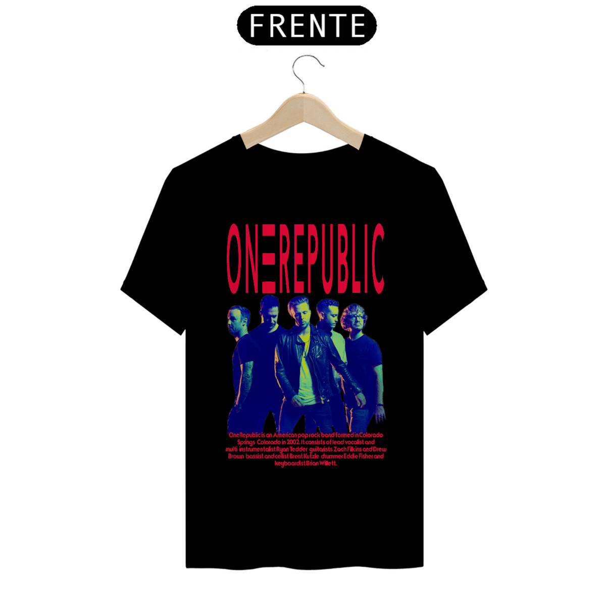 Nome do produto: Camiseta Unissex -  One Republic