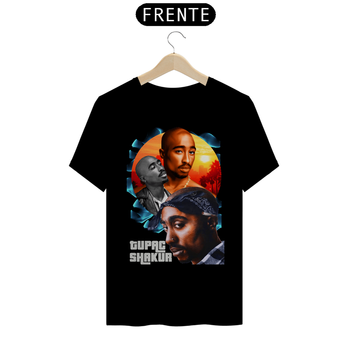 Nome do produto: Camiseta Unissex - Tupac