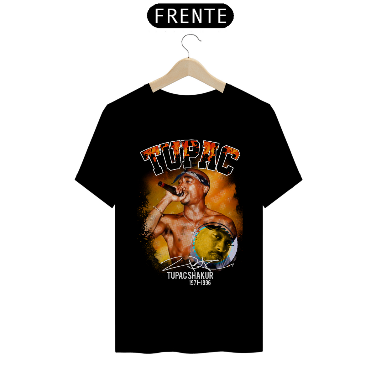 Nome do produto: Camiseta Unissex - Tupac