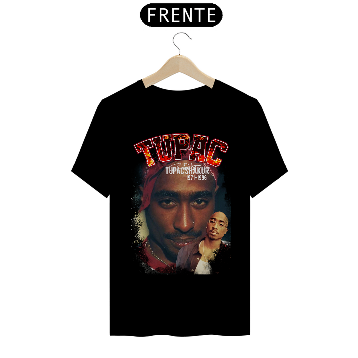 Nome do produto: Camiseta Unissex - Tupac