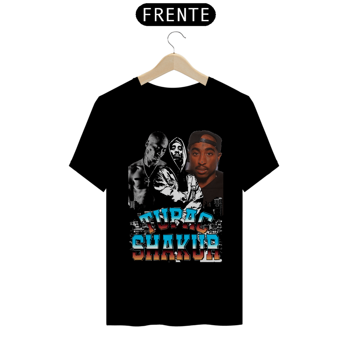 Nome do produto: Camiseta Unissex - Tupac