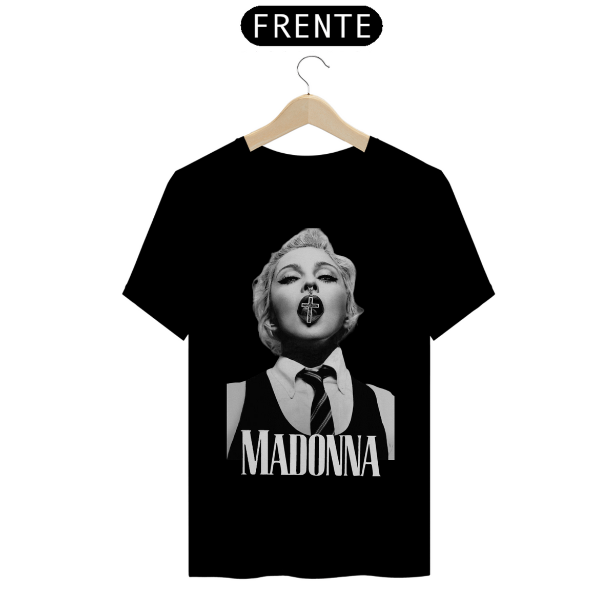 Nome do produto: Camiseta Unissex - Madonna