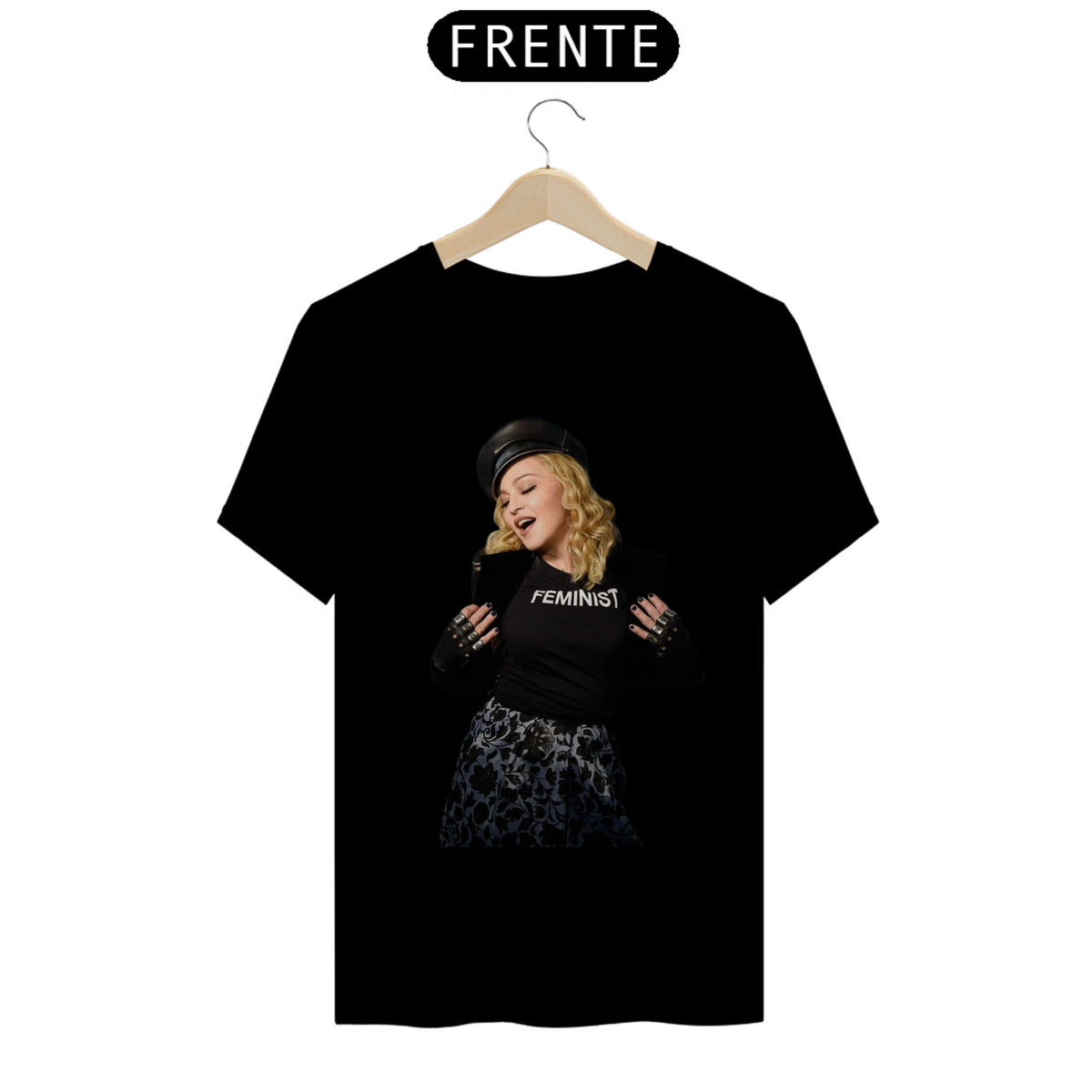 Nome do produto: Camiseta Unissex - Madonna Feminist