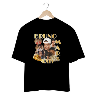 Nome do produtoCamiseta Oversized - Bruno Mars