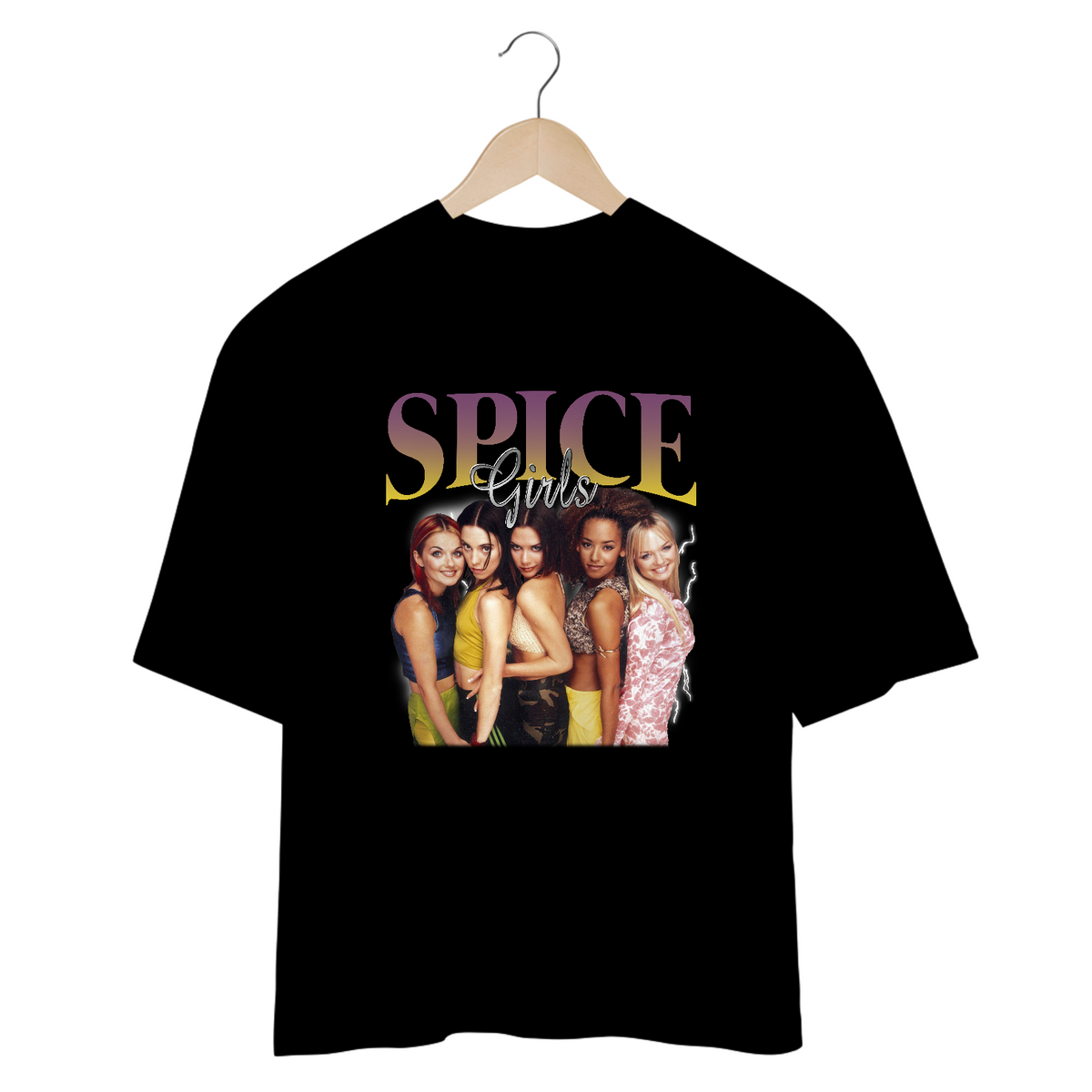 Nome do produto: Camiseta Oversized - Spice Girls