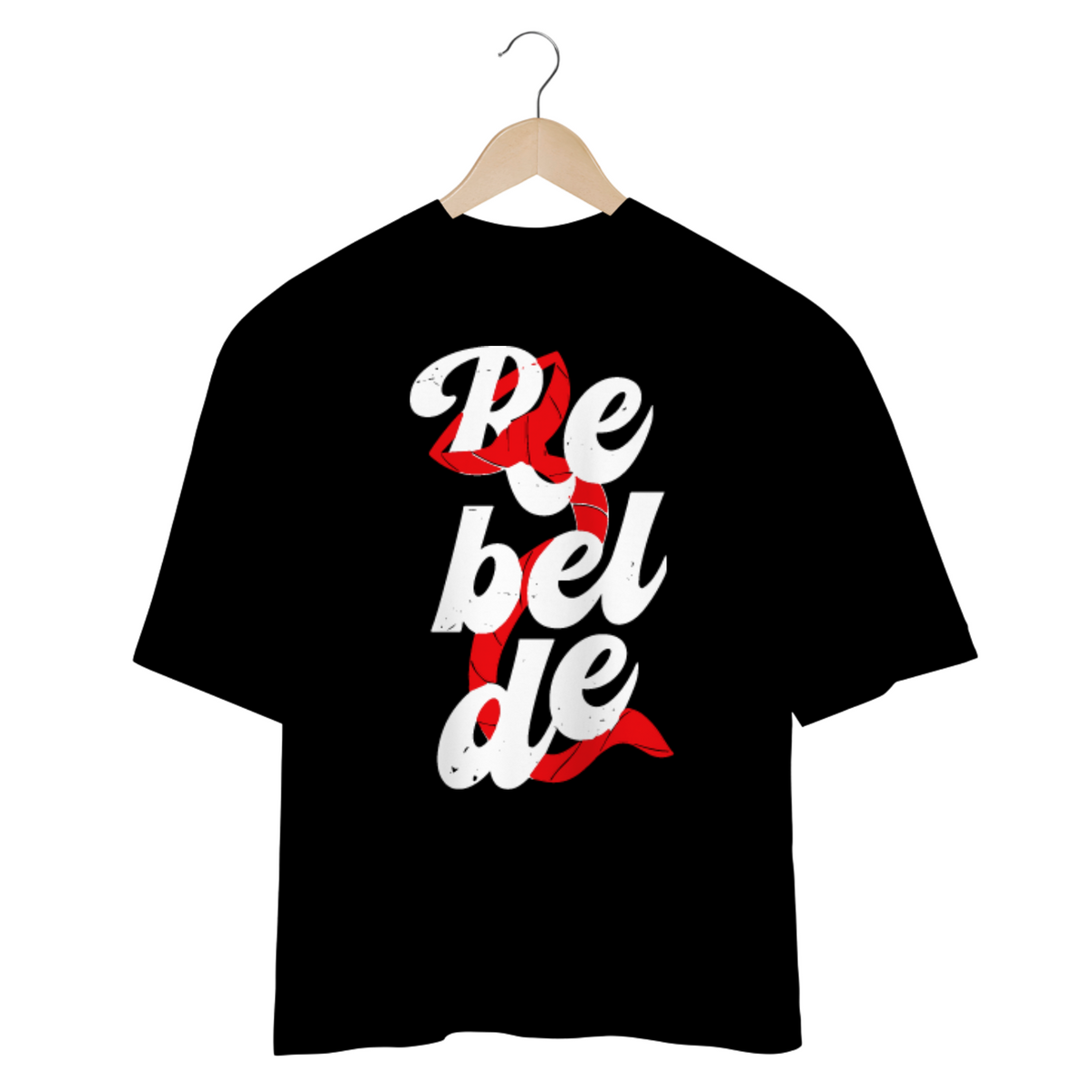 Nome do produto: Camiseta Oversized - RBD Rebelde Gravata 
