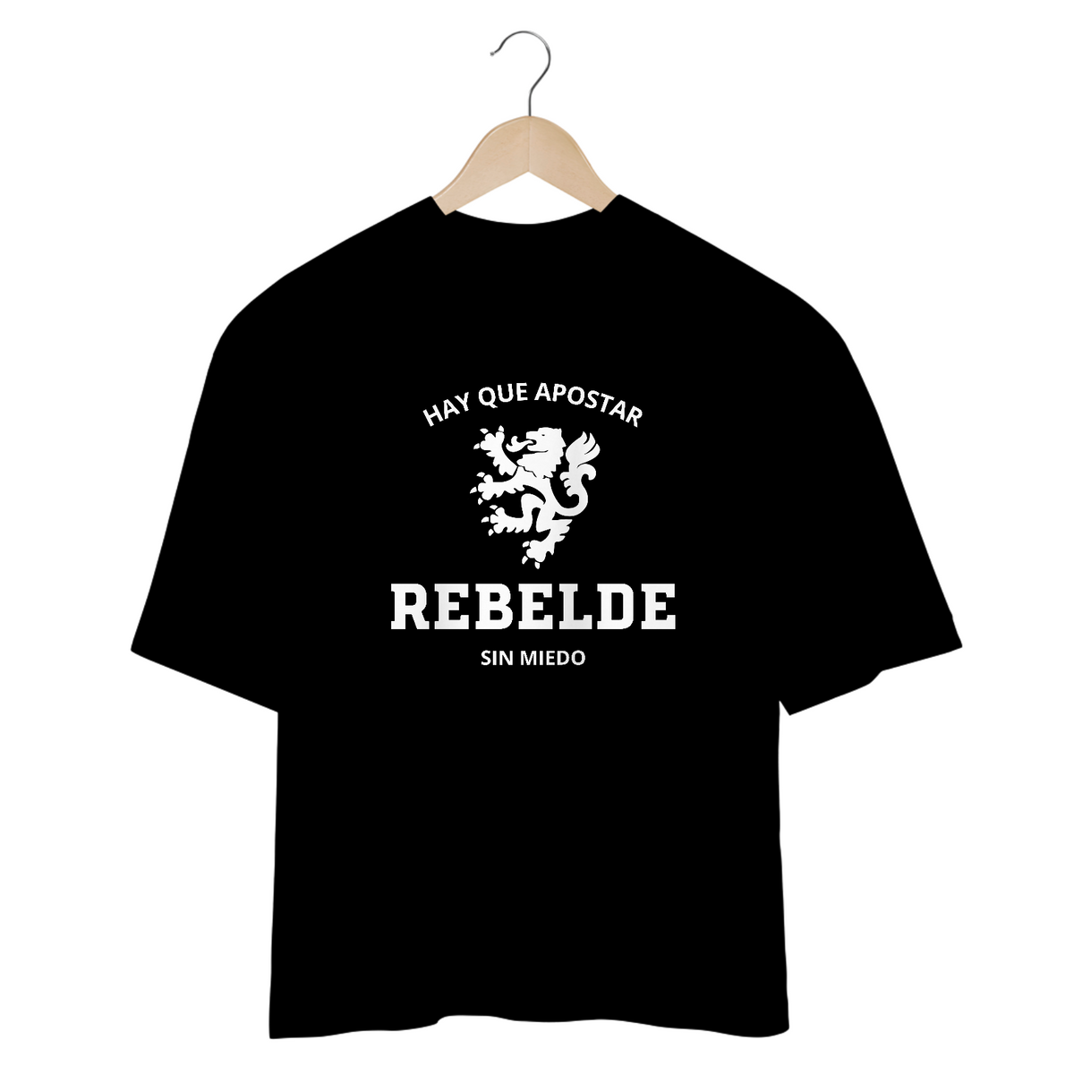 Nome do produto: Camiseta Oversized - RBD Hay Que Apostar