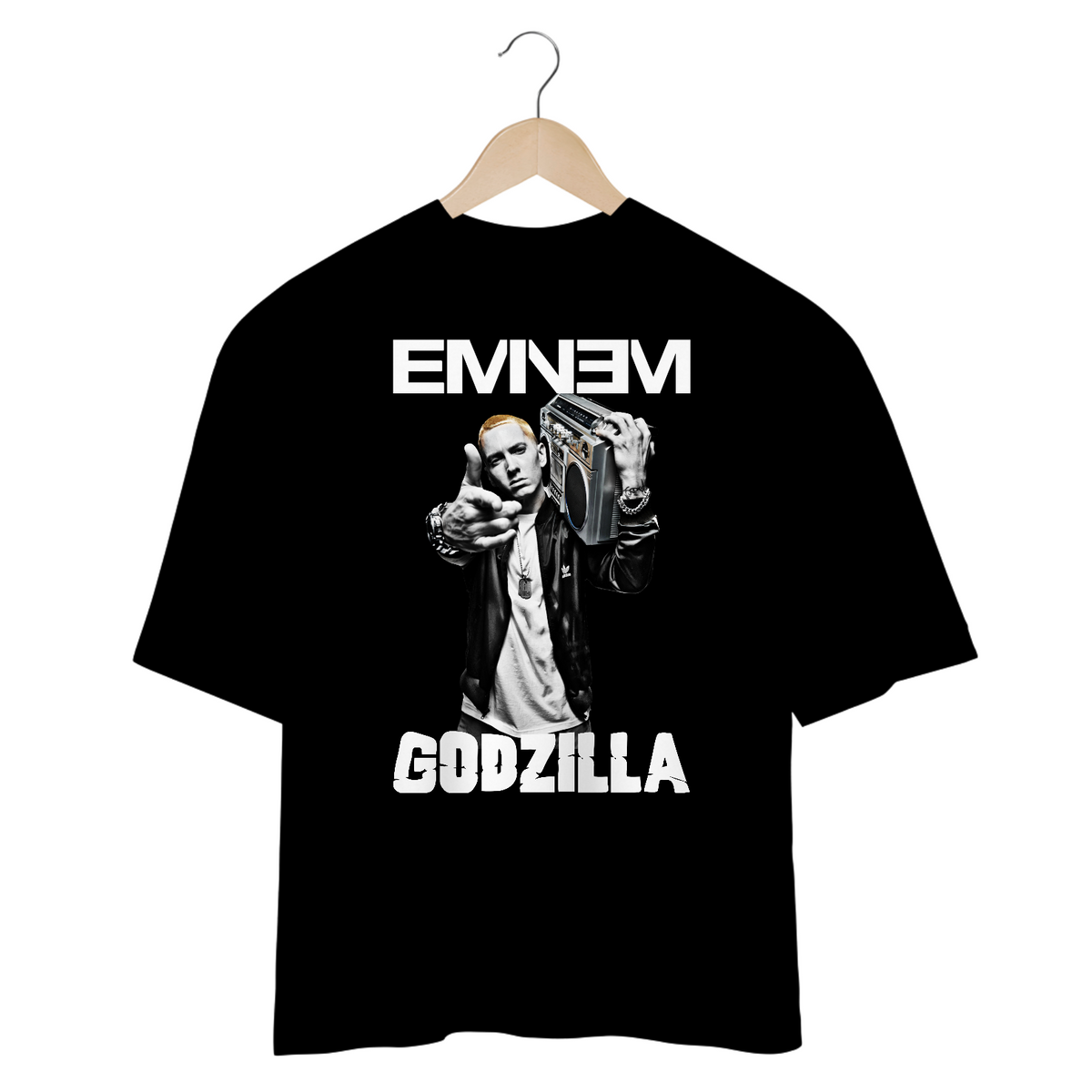 Nome do produto: Camiseta Oversized - Eminem