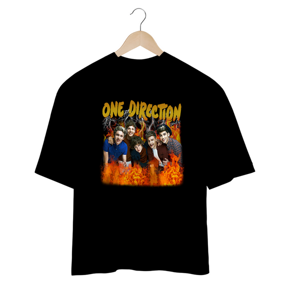 Camiseta Oversized - One Direction