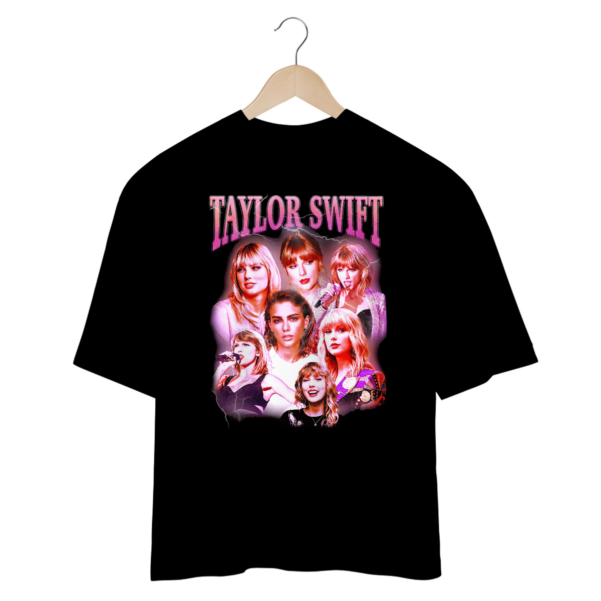 Nome do produto: Camiseta Oversized - Taylor Swift