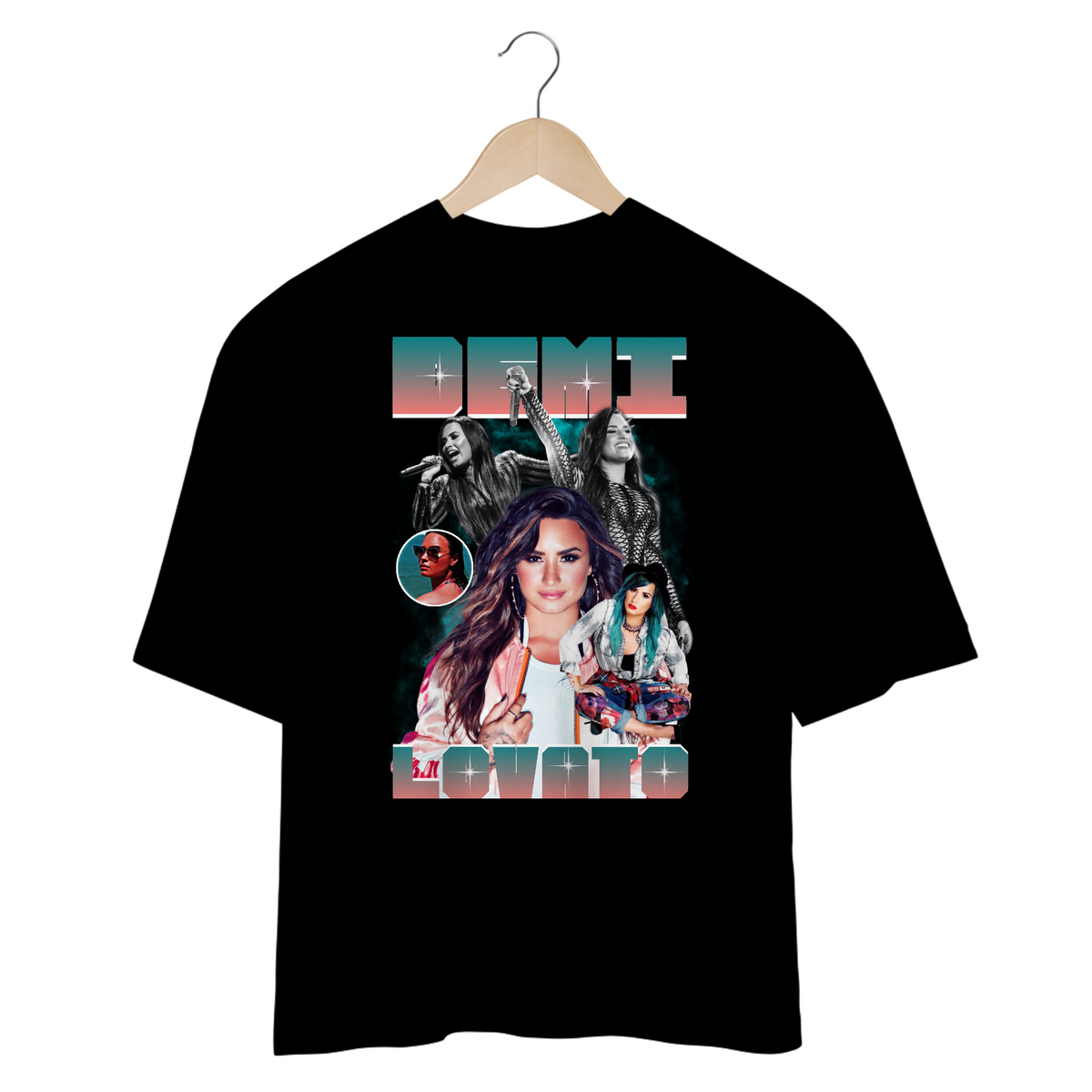 Nome do produto: Camiseta Oversized - Demi Lovato