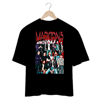Camiseta Oversized - Maroon 5