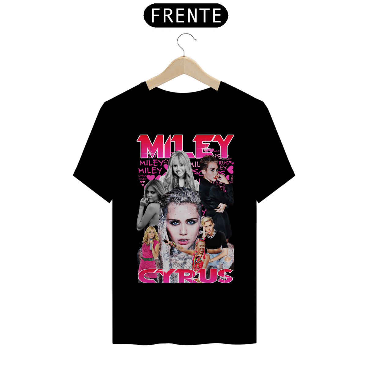 Nome do produto: Camiseta Unissex - Miley Cyrus