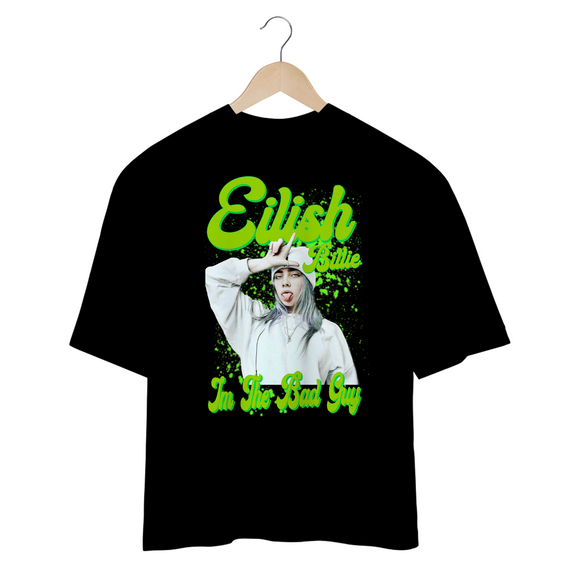 Camiseta Oversized - Billie Eilish