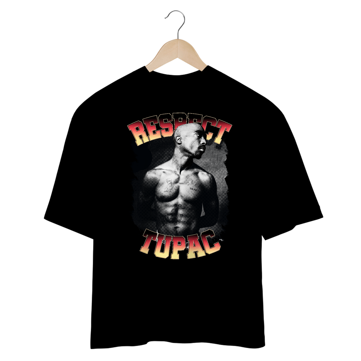 Nome do produto: Camiseta Oversized - Tupac