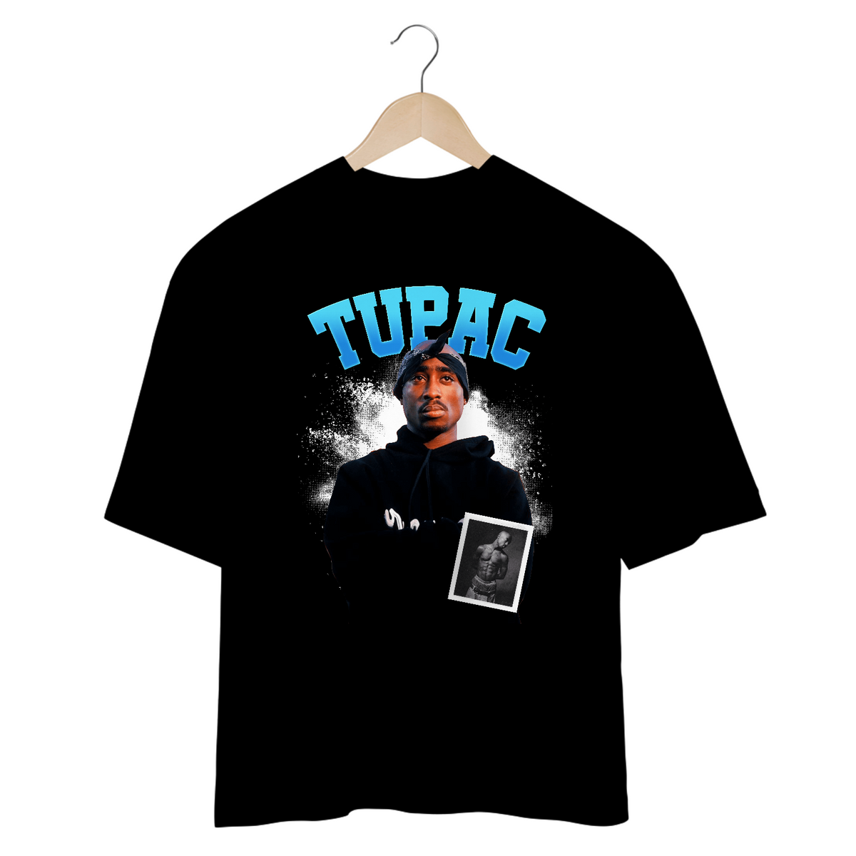 Nome do produto: Camiseta Oversized - Tupac