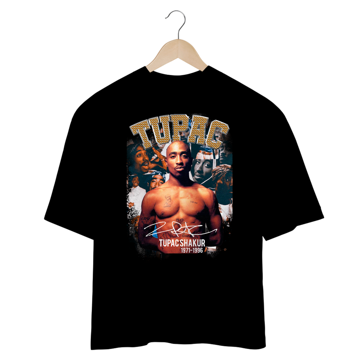 Nome do produto: Camiseta Oversized - Tupac