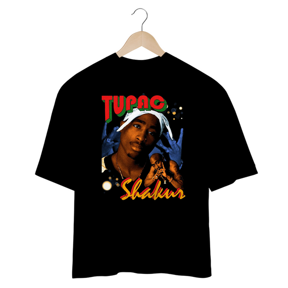 Camiseta Oversized - Tupac