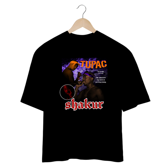 Camiseta Oversized - Tupac