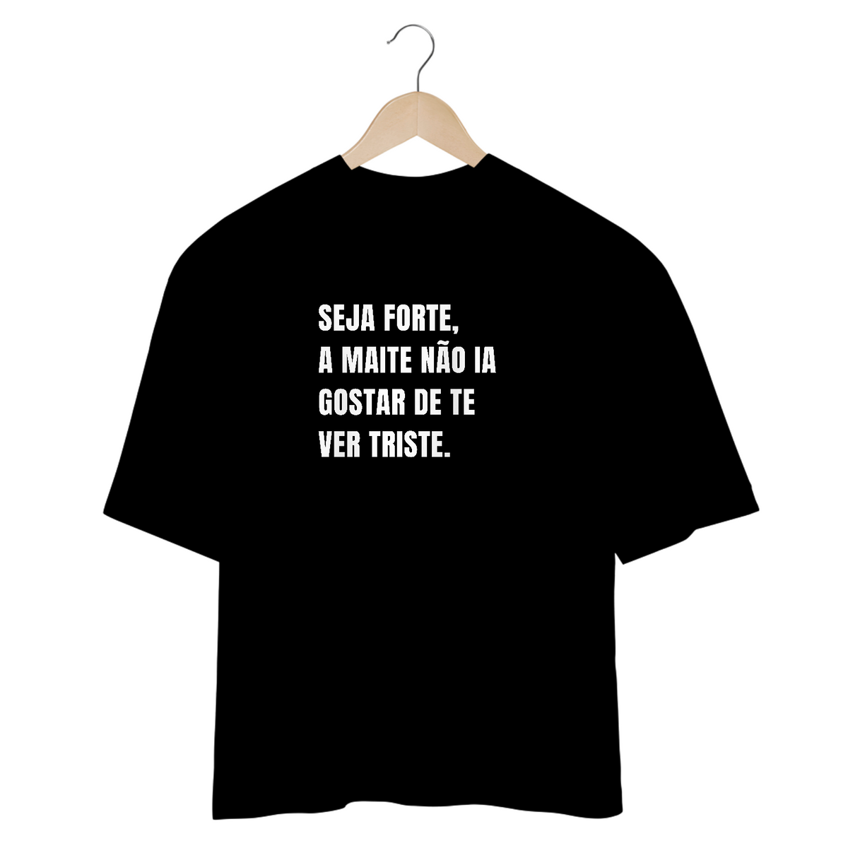 Nome do produto: Camiseta Oversized - RBD Seja Forte