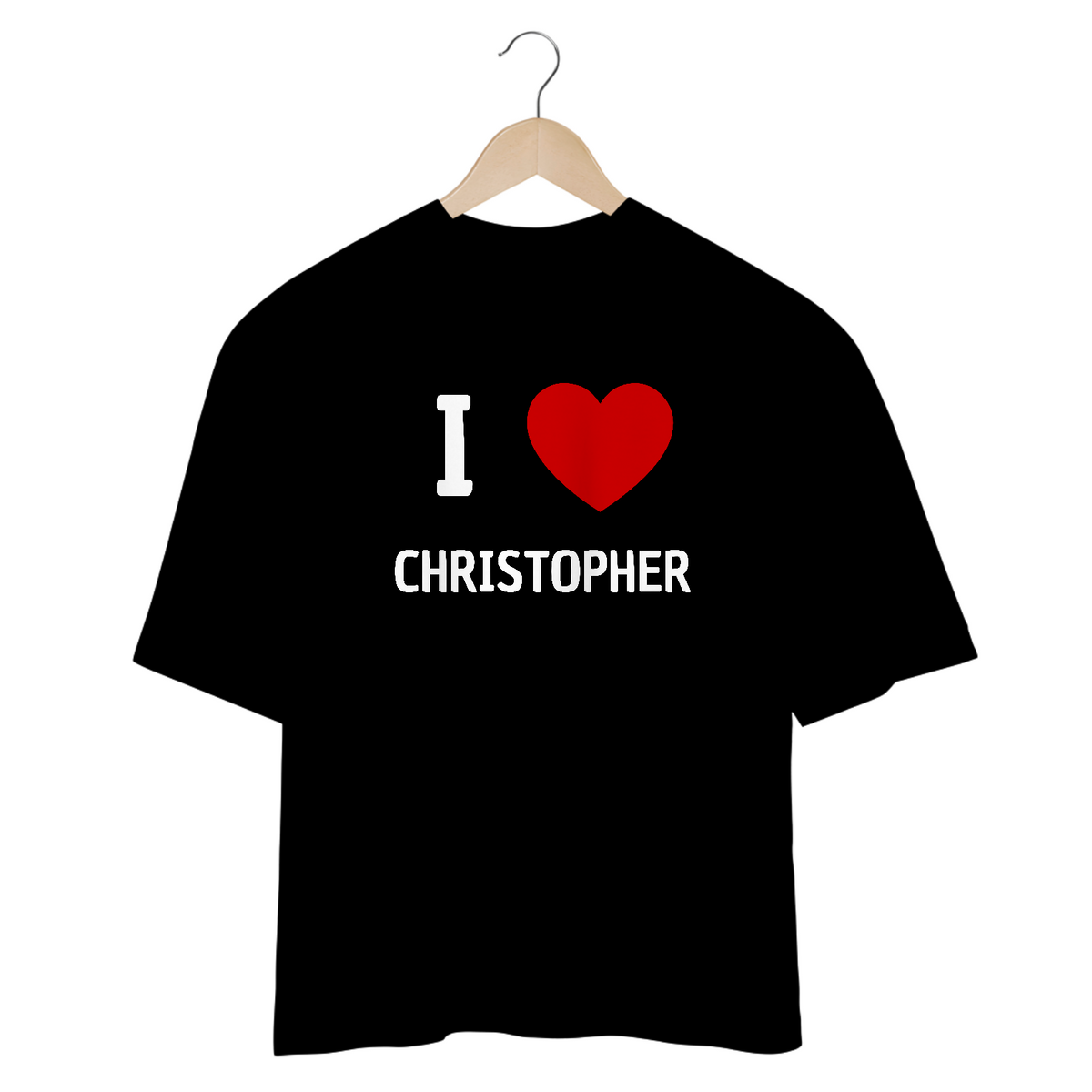 Nome do produto: Camiseta Oversized - RBD I Love Christopher