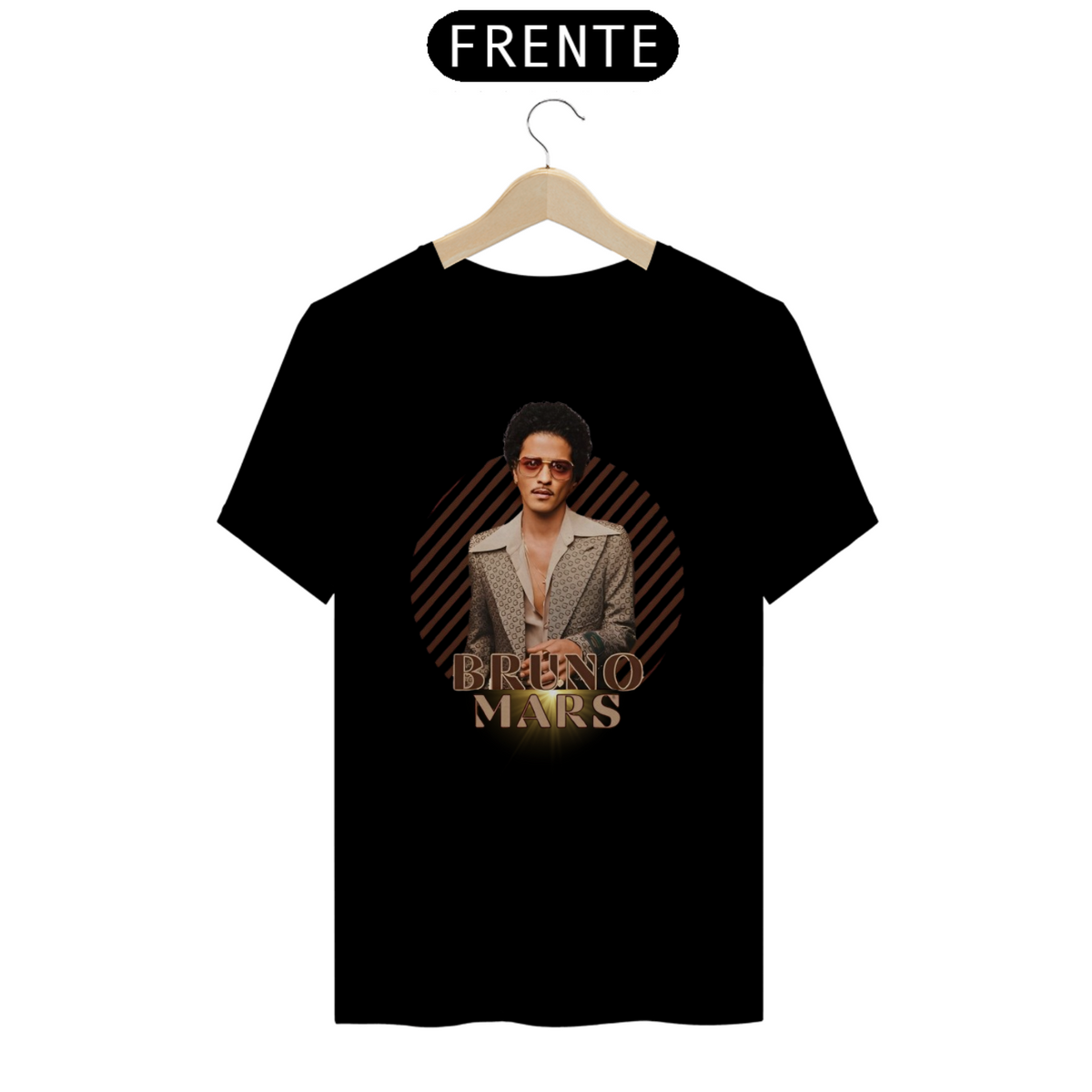 Nome do produto: Camiseta Unissex - Bruno Mars