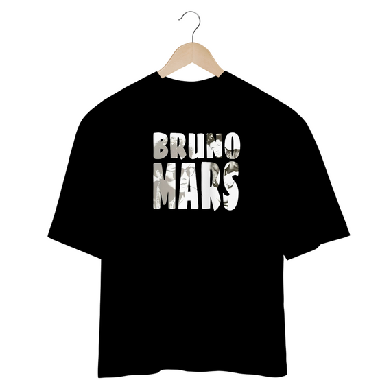 Camiseta Oversized - Bruno Mars