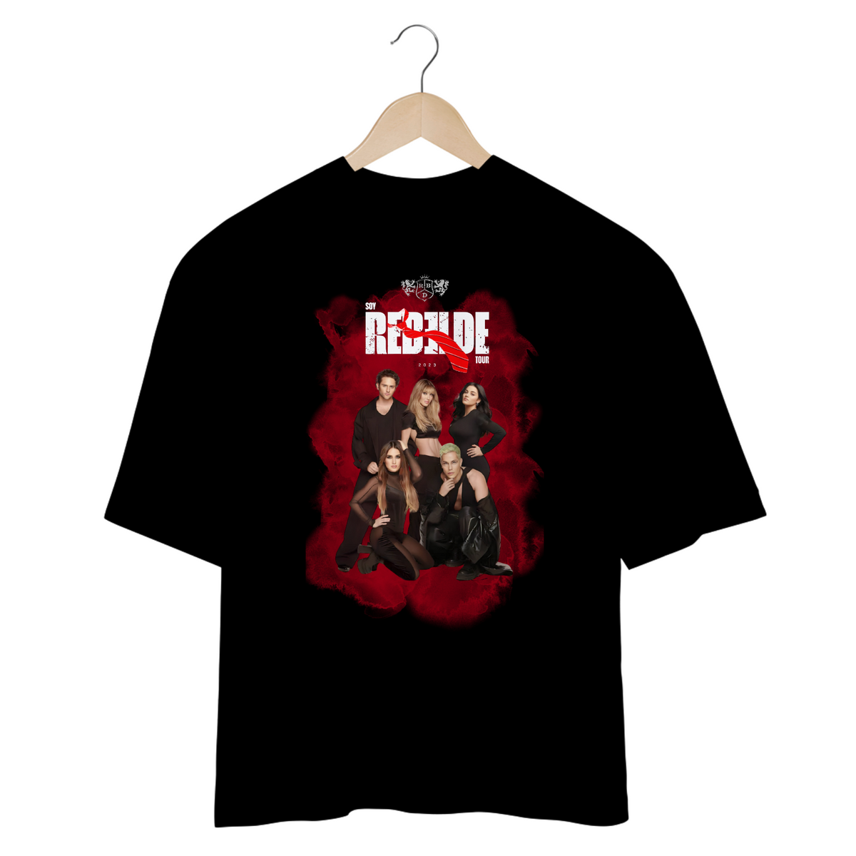 Nome do produto: Camiseta Oversized - RBD