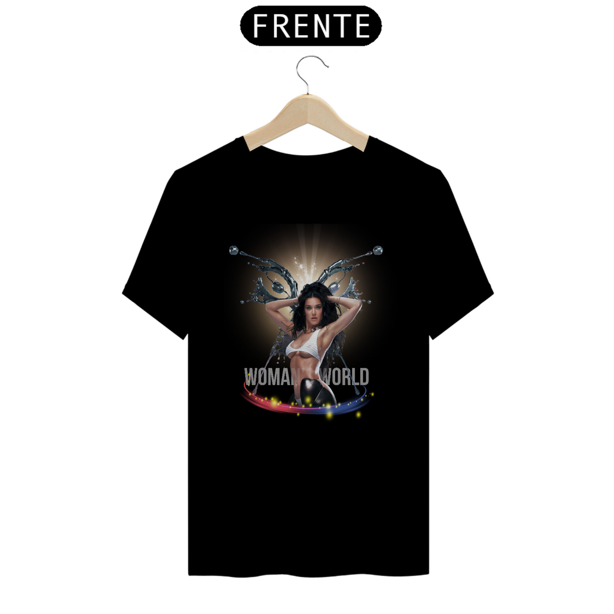 Nome do produto: Camiseta Katy Perry Woman’s World