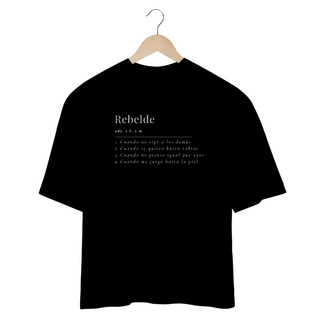 Nome do produtoCamiseta Oversized  RBD Significado Rebelde