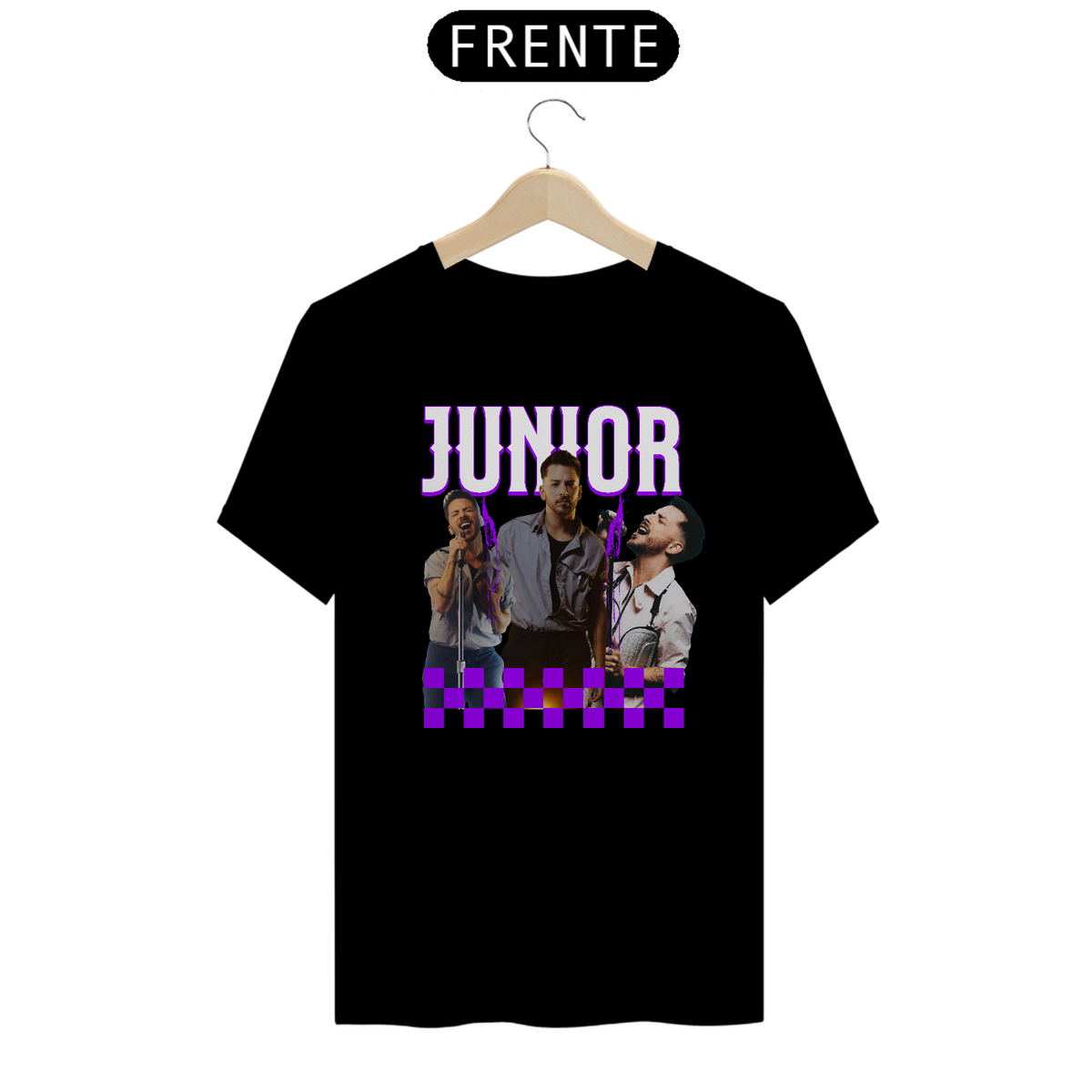 Nome do produto: CAMISETA JUNIOR  BOOTLEG ROXA