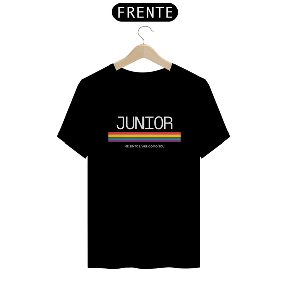 Camiseta Unissex - Pride JUNIOR me sinto livre