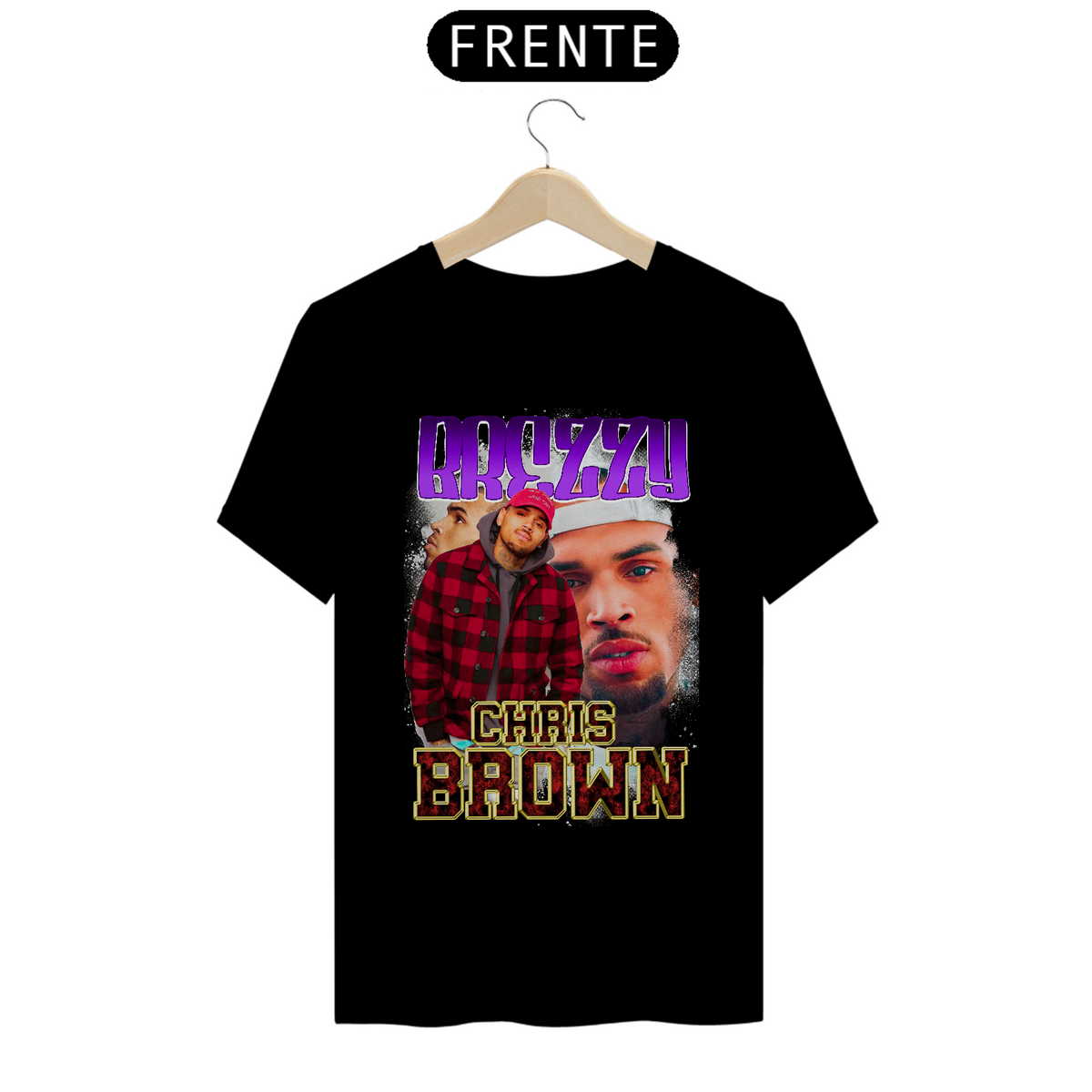 Nome do produto: CAMISETA CHRIS BROWN