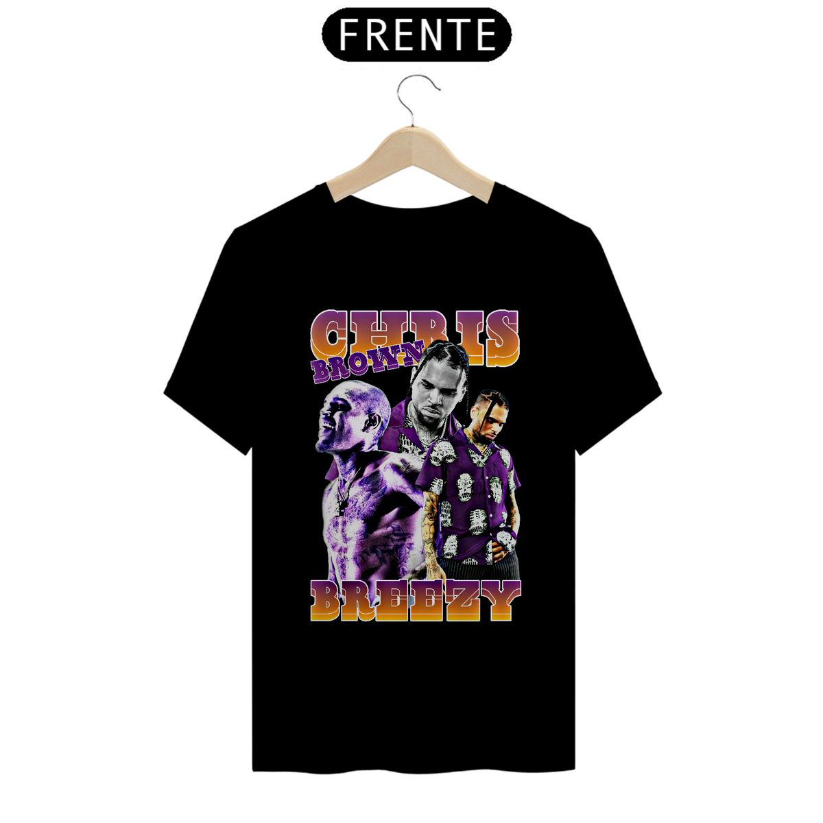 Nome do produto: CAMISETA CHRIS BROWN