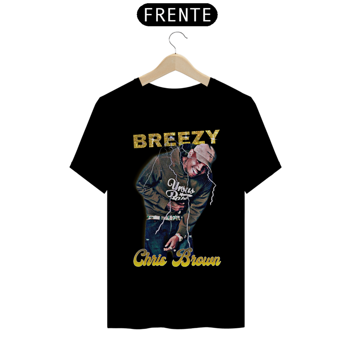 Nome do produto: CAMISETA CHRIS BROWN