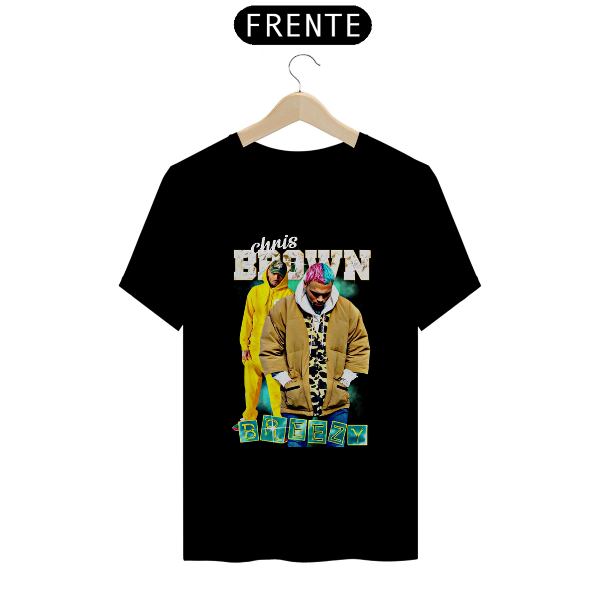 Nome do produto: CAMISETA CHRIS BROWN