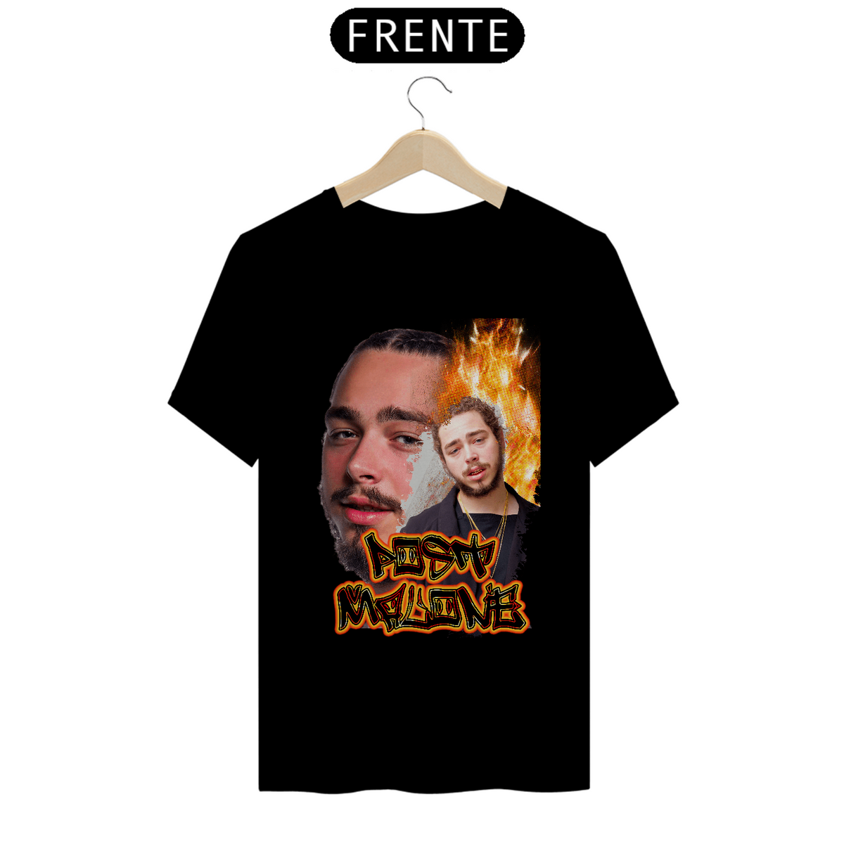 Nome do produto: CAMISETA POST MALONE