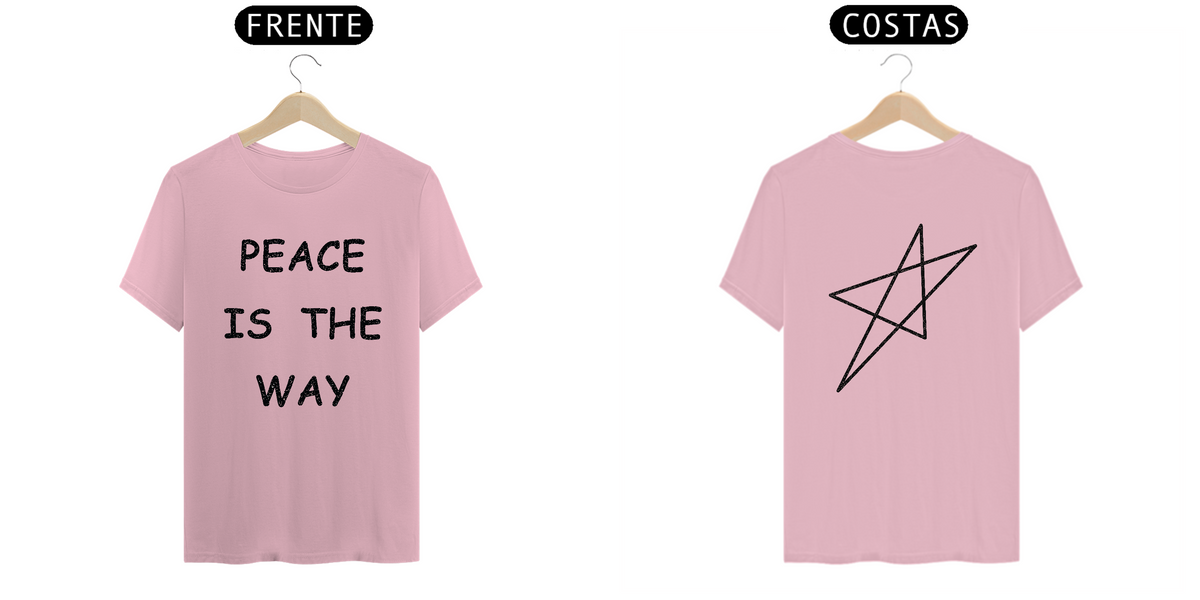 Nome do produto: Camiseta Unissex - RBD Anahi Peace Is The Way
