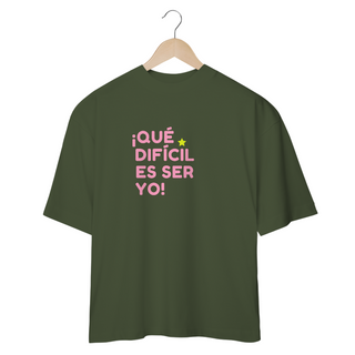 Nome do produtoCamiseta Oversized - RBD ¡Que difícil es ser yo! ★