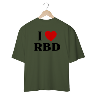 Nome do produtoCamiseta Oversized - RBD I Love RBD 