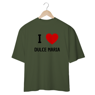 Nome do produtoCamiseta Oversized - RBD I Love Dulce Maria