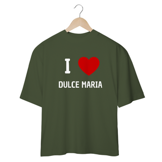 Nome do produtoCamiseta Oversized - RBD I Love Dulce Maria